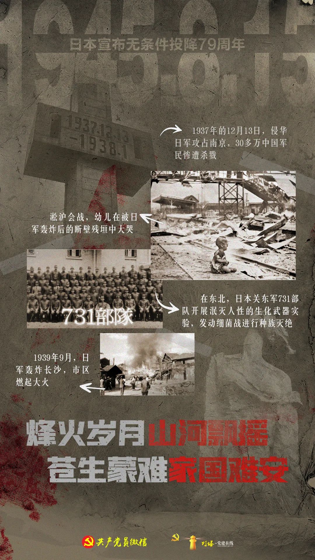 曾经的血和泪，不能忘不敢忘！